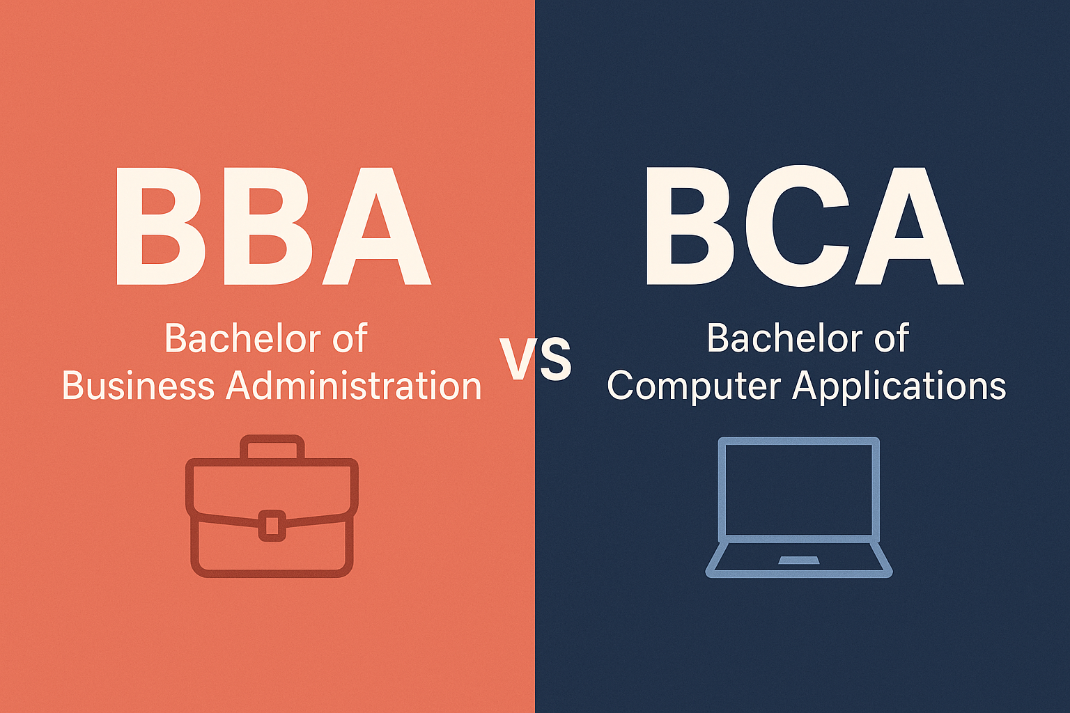 BBA vs. BCA: Which Course Is Right for You?