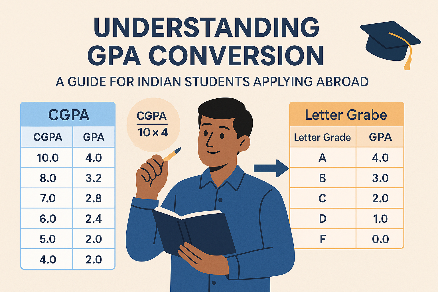 Understanding GPA Conversion A Guide for Indian Students Applying Abroad