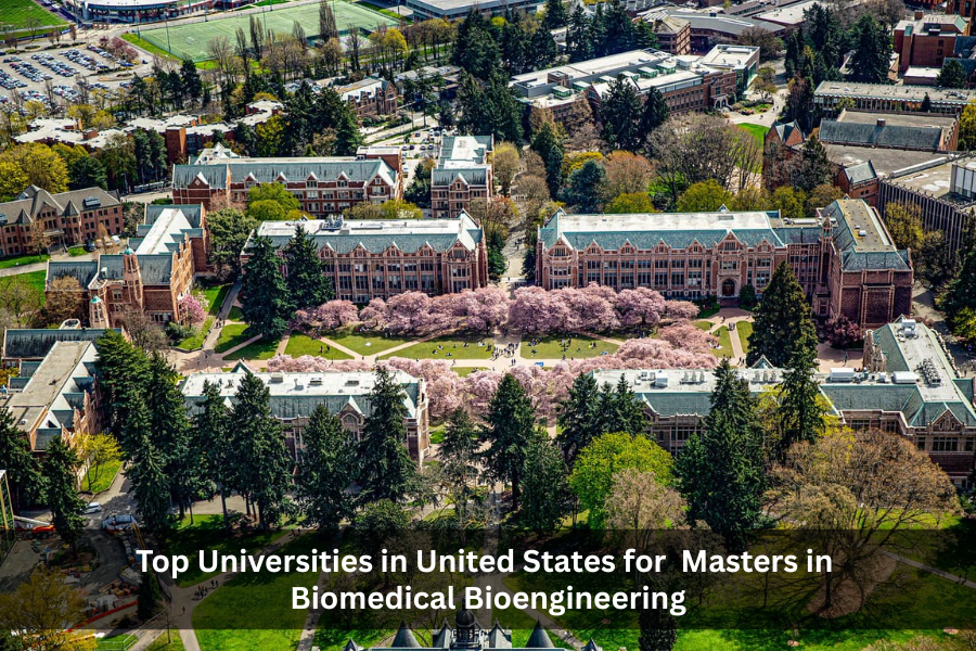 Top Universities in United States for Masters in Biomedical Bioengineering