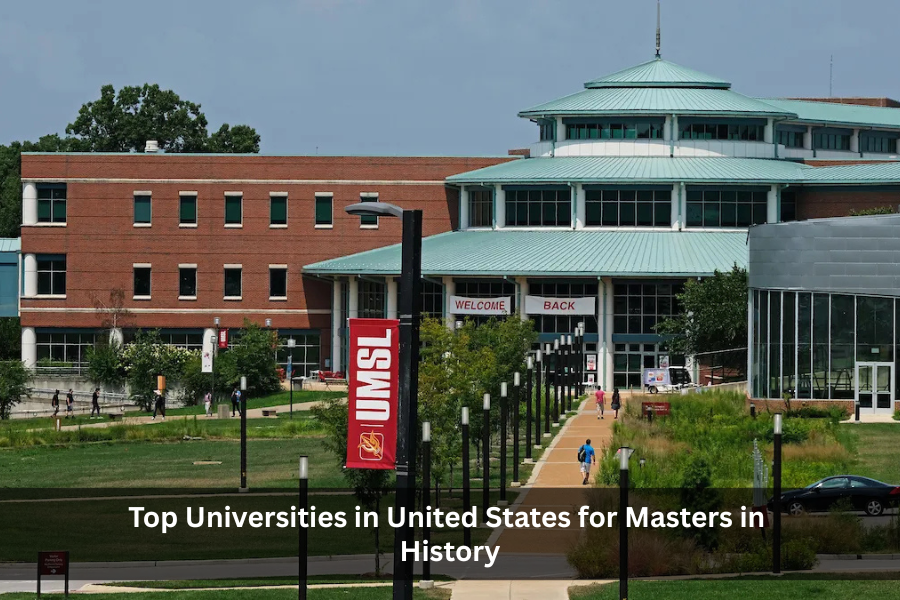 Top Universities in United States for Masters in History