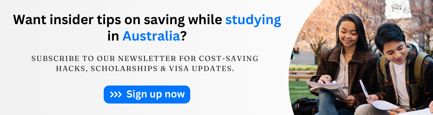 Want insider tips on saving while studying in Australia?