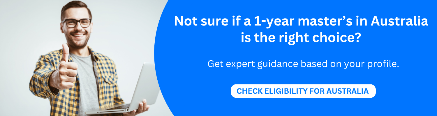 Not sure if a 1-year master’s in Australia is the right choice?