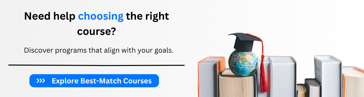 Need help choosing the right course?