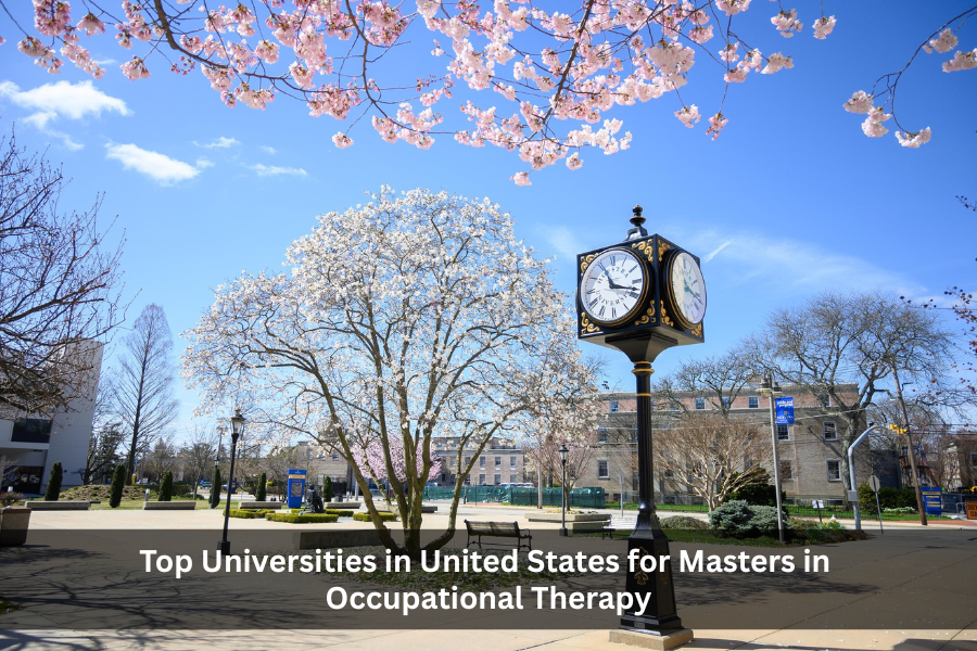 Top Universities in United States for Masters in Occupational Therapy