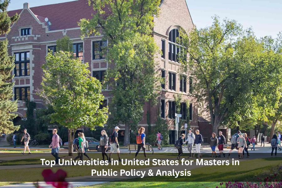 Top Universities in United States for Masters in Public Policy & Analysis